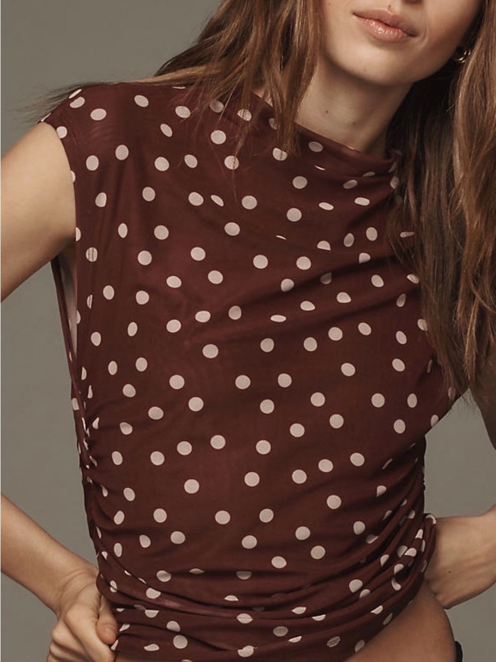 Anthropologie MAEVE
Mesh Muscle Top